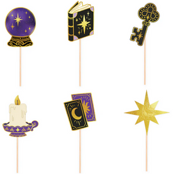 Toppery Dekoracja Muffiny Babeczki ANDRZEJKI 6szt.