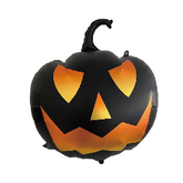 Balon Foliowy Czarna DYNIA Halloween 79x58cm
