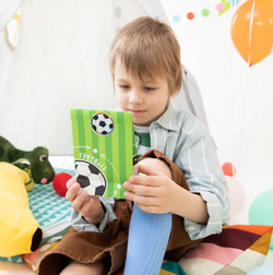 Torebki Papierowe na Cukierki PIŁKA NOŻNA 6szt.