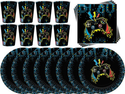 Zestaw Talerzyki Kubeczki Serwetki, GRACZ