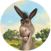 Opłatek tortowy 29 cm, Shrek 1 szt.