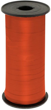 Wstążka Tasiemka Lustrzana Pomarańczowa 0,5cm x92m