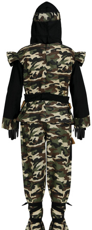 Kostium Strój NINJA Komandos Wojownik 5-6 lat