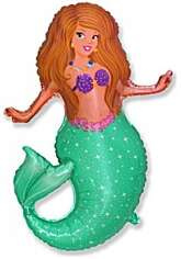 Balon foliowy 14" FX - "Pretty Mermaid" 1 szt.