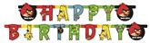 Baner Happy Birthday Angry Birds, 180 cm, 1 szt.