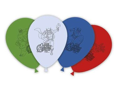 Balony Avengers Multi Heroes, 28 cm, 8 szt.