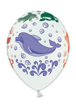 Balony 14" Pastel White Ocean 5 szt.