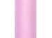Tiul gładki, różowy, 30cm x 9m, 1szt.