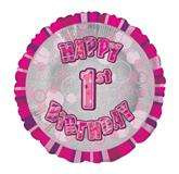 Balon foliowy 18” na Roczek, 1 szt.