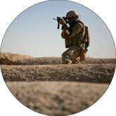 Opłatek tortowy 29 cm, Wojsko 1szt.