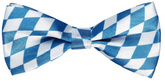 Mucha MUSZKA Bawarska Niebieska Romby OKTOBERFEST