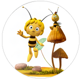 Opłatek tortowy 29 cm, Pszczółka Maja 1 szt.