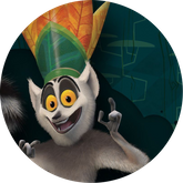 Opłatek tortowy 29 cm, Pingwiny z Madagaskaru