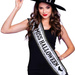 Szarfa Taśma MISS HALLOWEEN Królowa Imprezy Balu