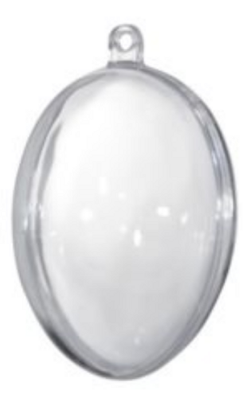 Jajko akrylowe 13cm  5 szt. 1 op.