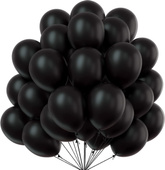 Balony St. 27cm (12") Pastel Black, 100szt.