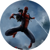 Opłatek tortowy 20 cm, Spiderman 1 szt.