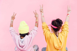 Tatuaże zmywalne Stokrotki, mix