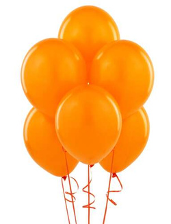 Balony pastelowe 12 cali, 100 szt., pomarańczowy