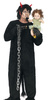 Kostium Strój Czarny DIABEŁ Krampus Demon, L