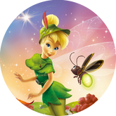 Opłatek tortowy 14 cm, Dzwoneczek 1 szt.