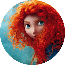 Opłatek tortowy 29 cm, Merida Waleczna 1 szt.