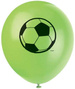 Balony Piłka Nożna 30cm 8szt.