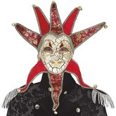 Męska Maska Wenecka Karnawałowa Przebranie Bal