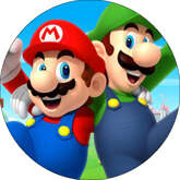 Opłatek tortowy 29 cm, Super Mario 1 szt.