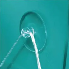 Przyssawki Silikonowe z Otworem 3cm, 1 szt.