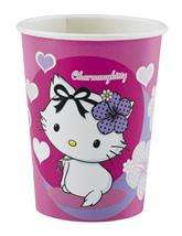 Kubeczki Charmmy Kitty w serduszka, 8 szt