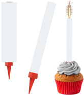 Fontanna Tortowa Mono BIAŁA, 18cm, 1szt.