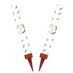 Fontanna Tortowa Ślub Wesele Mąż Żona 18cm 2szt.