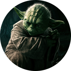 Opłatek tortowy 20 cm, Star Wars 1 szt.