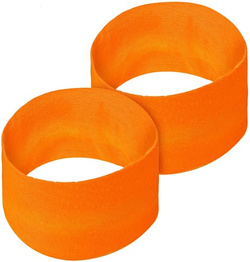 OPASKI Na Nadgarstki Ręce Neonowe POMARAŃCZOWE
