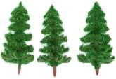 Choinki Dekoracyjne Zielone 6cm 3 szt.