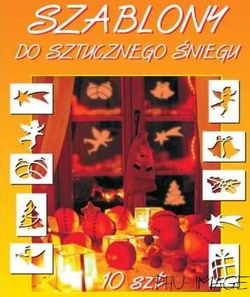 Szablony do dekoracji sztucznym śniegiem, 10 szt