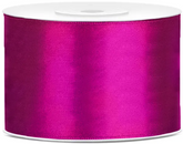 Tasiemka satynowa, fuksja, 50mm/25m