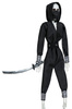 Dekoracja Wiszący Szkielet NINJA Halloween 45cm