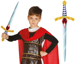 Piankowy MIECZ RYCERSKI Diament Broń Wojownik 53cm