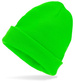 Czapka Zielona Neonowa Beanie Lata 80 Disco Neon