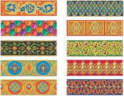 Owijki termokurczliwe na jajka, faberge, 10szt.