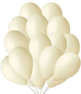 Balony G110 pastel 12" - kość słoniowa 59/ 25 szt