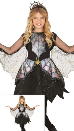 Kostium Strój Błyszczący PAJĄK KSIĘŻNICZKA 10-12la