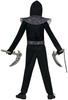 Kostium Strój Mroczny Czarny NINJA Wojownik 7-9 l