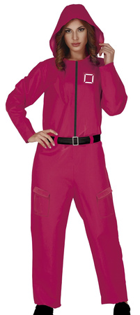 Kostium Strój Kombinezon Damski STRAŻNIK Gra, L