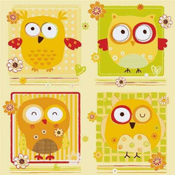 Serwetki SOWY, 33x33 cm, 20 szt.