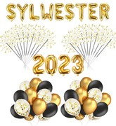 Zestaw Sylwestrowy sylwester 2023 zimne ognie 1kpl