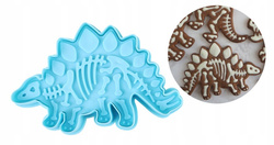 Foremki Wykrawaczki 2w1 Stempel DINOZAUR, 3szt.