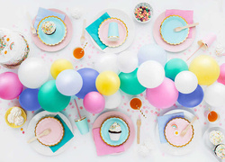 Balony 12 cali, pastel ultramayna 100 szt.1op.